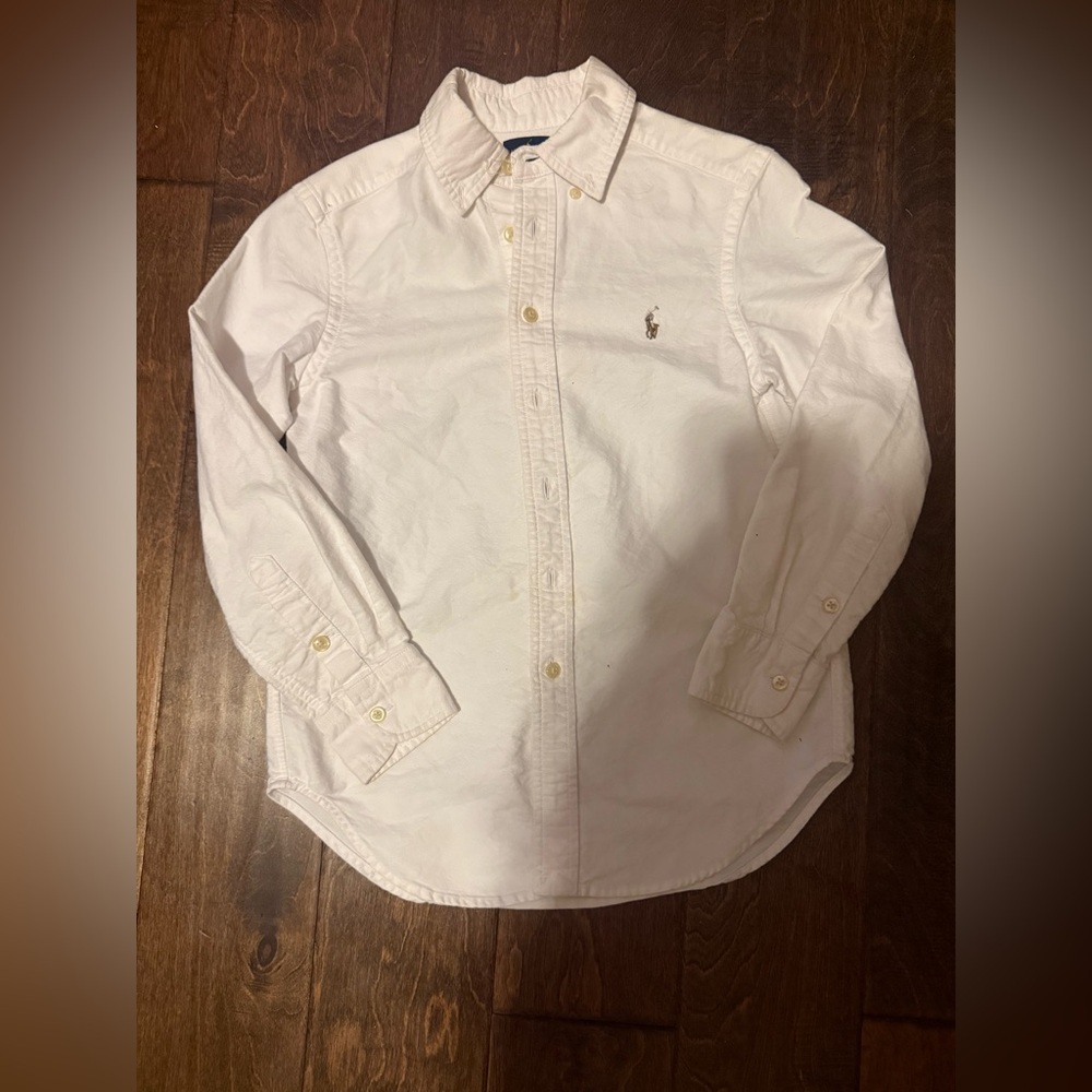 Polo Ralph Lauren Kids Boy's Cotton Oxford Sport Shirt